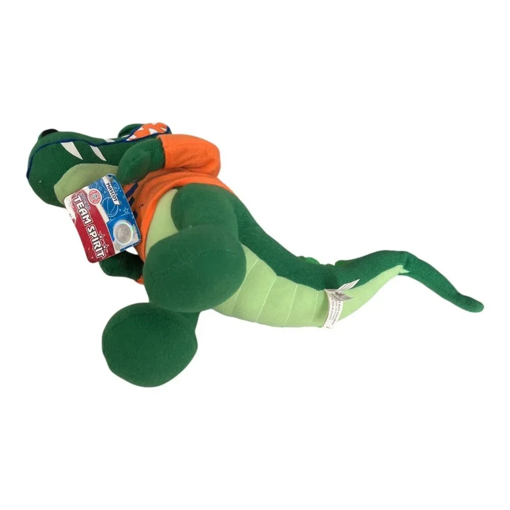 Florida Gators Mascot Plush 12” Team Spirit Toy Factory LLC NWT Collegiate Licen